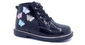 TenTen Girls Shiny Leather Ankle Boot