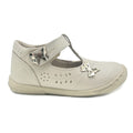 Sandales mi-montantes beige papillon pour bébé fille printemps-été