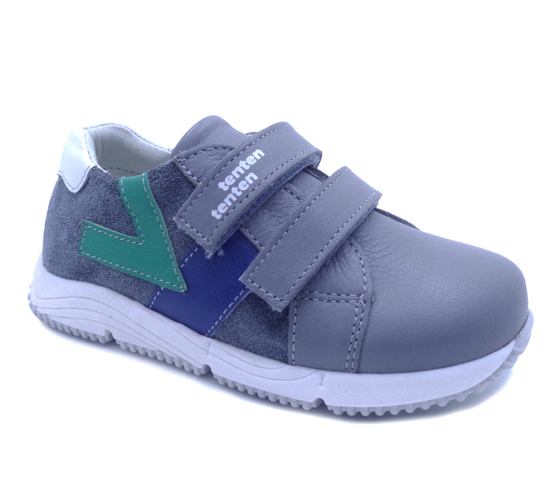 Gray children's shoe 