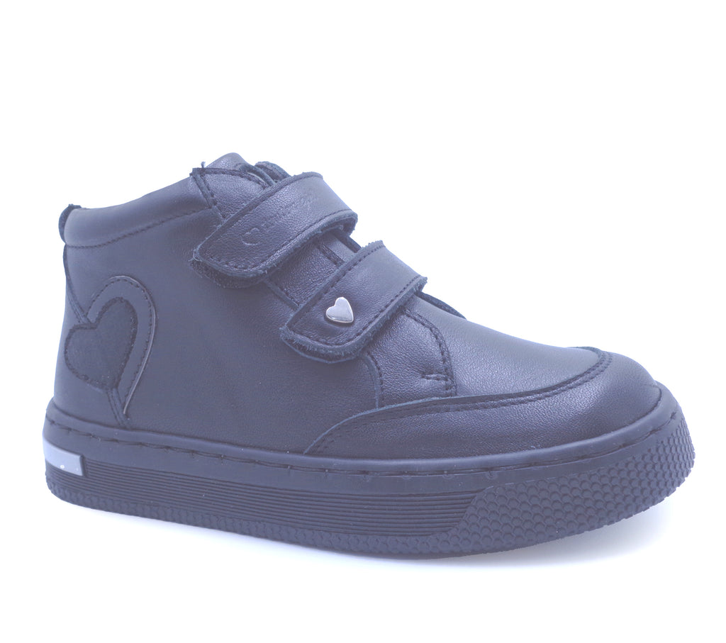 Girls Navy School shoes leather ten ten shoes