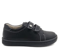 Chaussures classiques en cuir à double velcro pour garçons