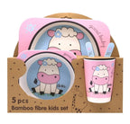 Service de vaisselle animalier pour enfants