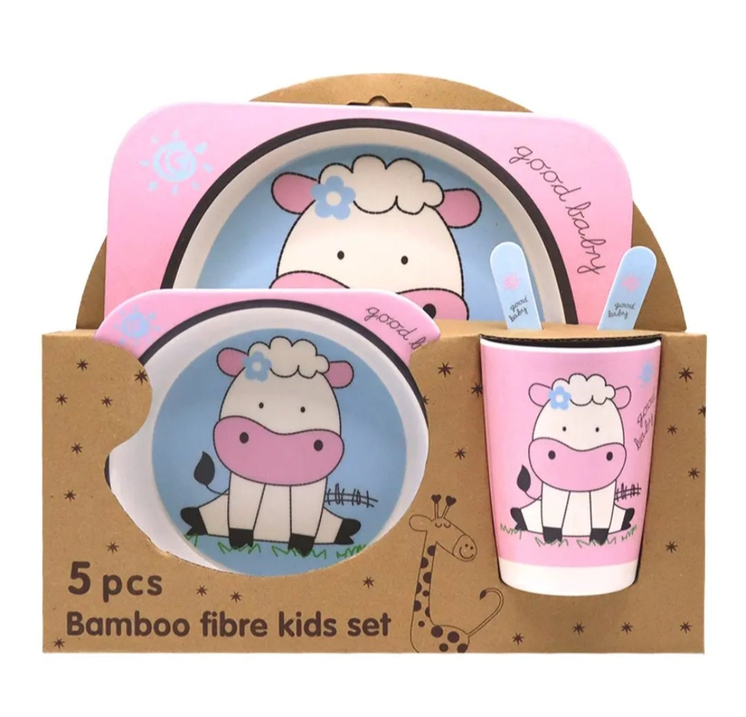 Service de vaisselle animalier pour enfants