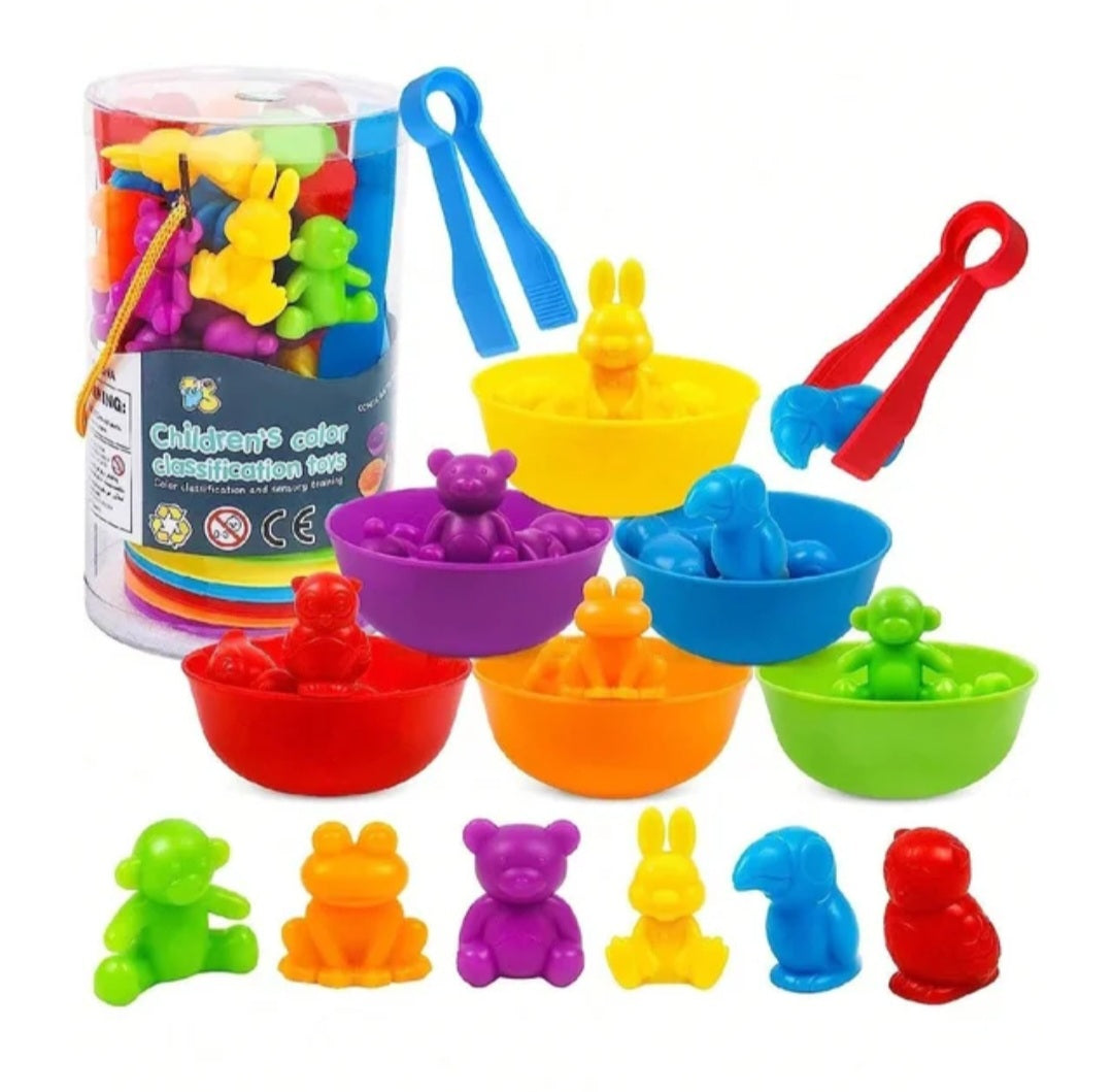 Jeu de tri Montessori