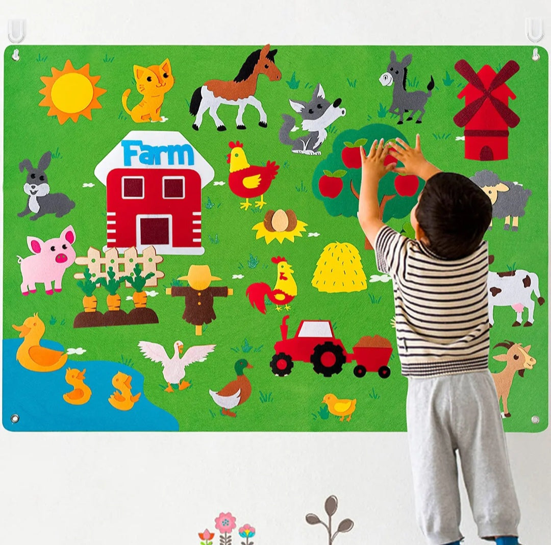 Tableau en feutrine 