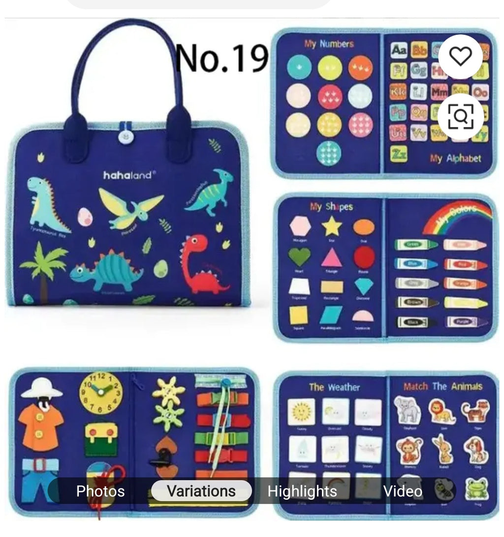 Felt Activity Book