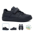 Ten-Ten Kids Black School Sneakers