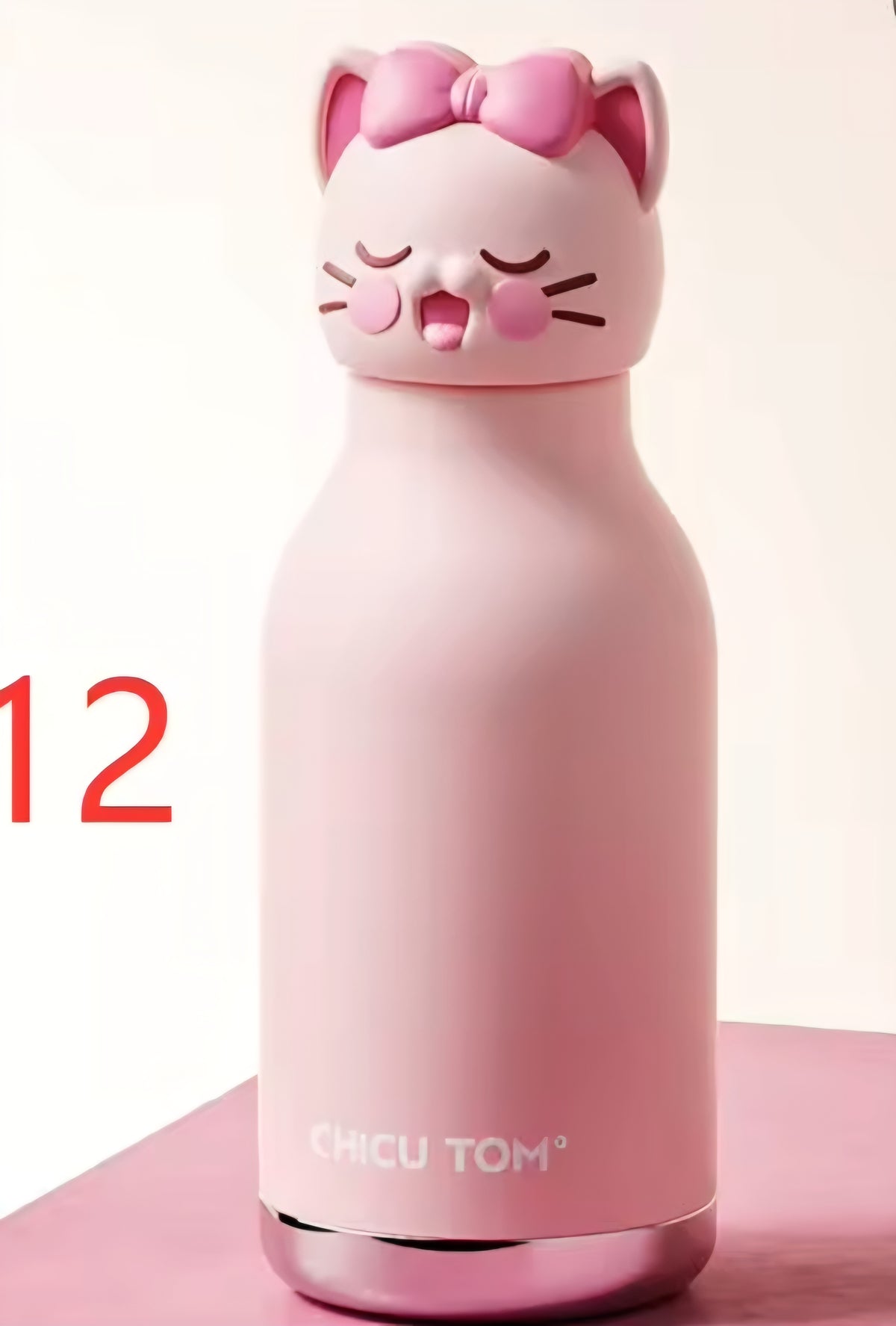 Cute Animal stainless water bottle
