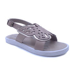 Ten Ten Girls’ Butterfly Sandals – Cream Gold