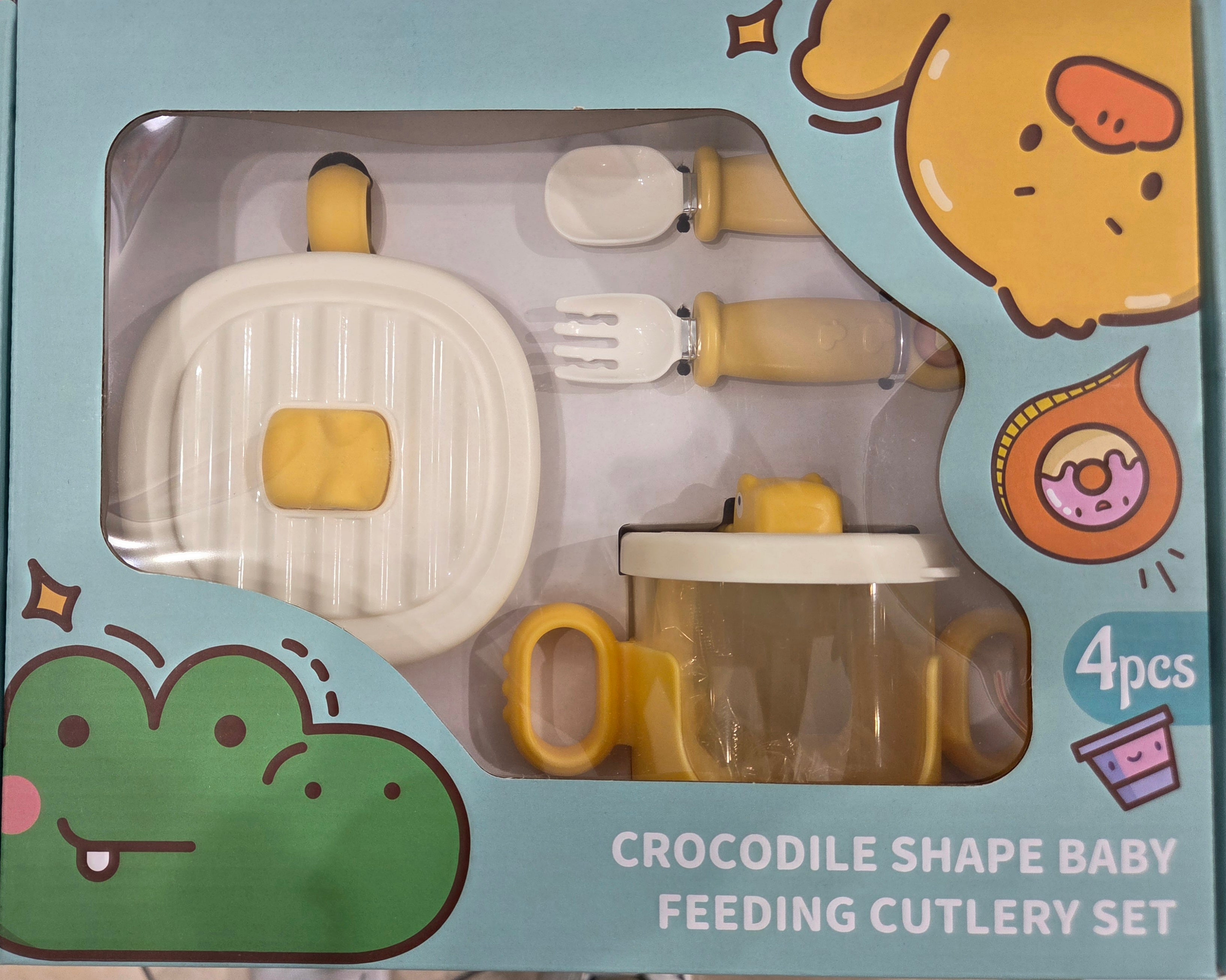 Service de table crocodile pour enfants