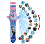 Watch with wall projector