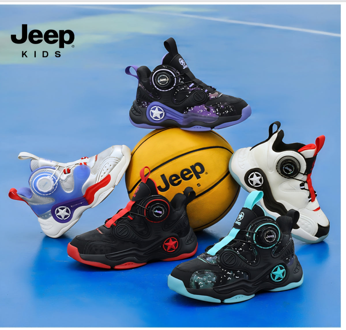 Jeep kids Basketball shoes