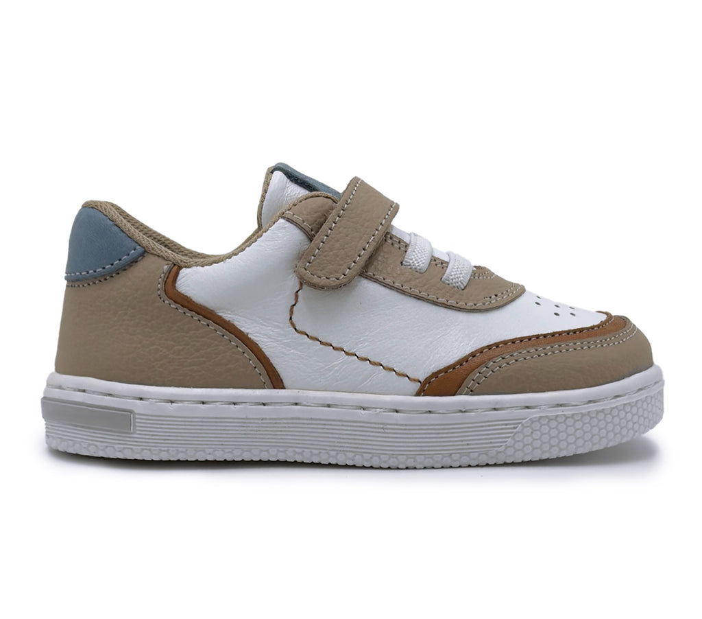 Chaussures décontractées Ten Ten kids - Baskets en cuir fabriquées à la main avec semelle intérieure Orthoflex