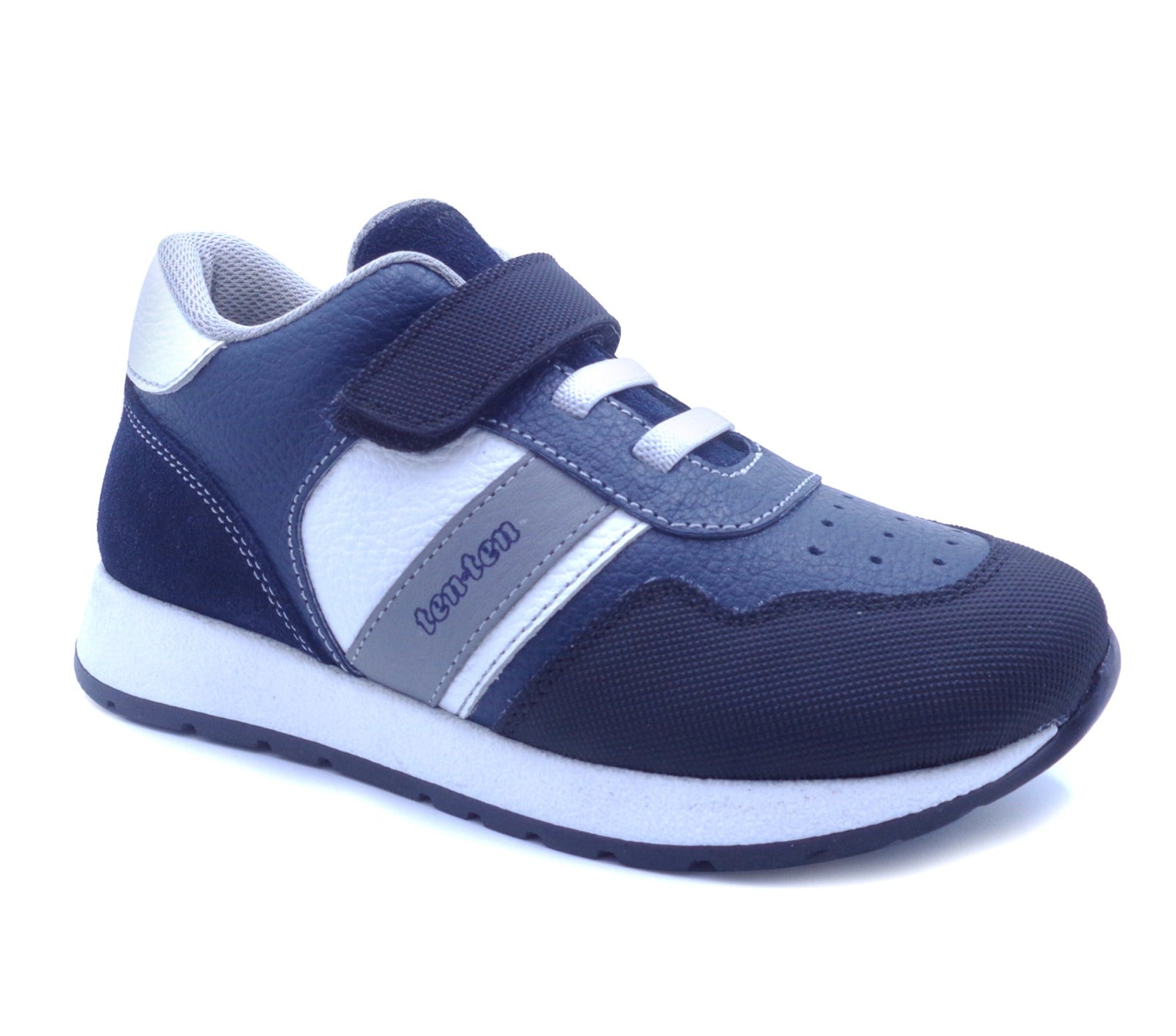 Baskets de sport décontractées pour garçons avec fermeture Velcro