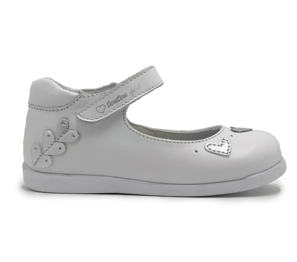 Ten Ten First Walker Leather Ballerina Shoes with Arch Support