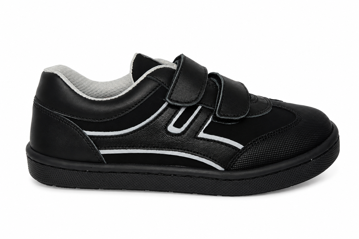 New school black shoes