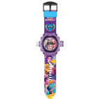 Watch with wall projector