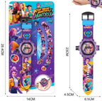 Watch with wall projector