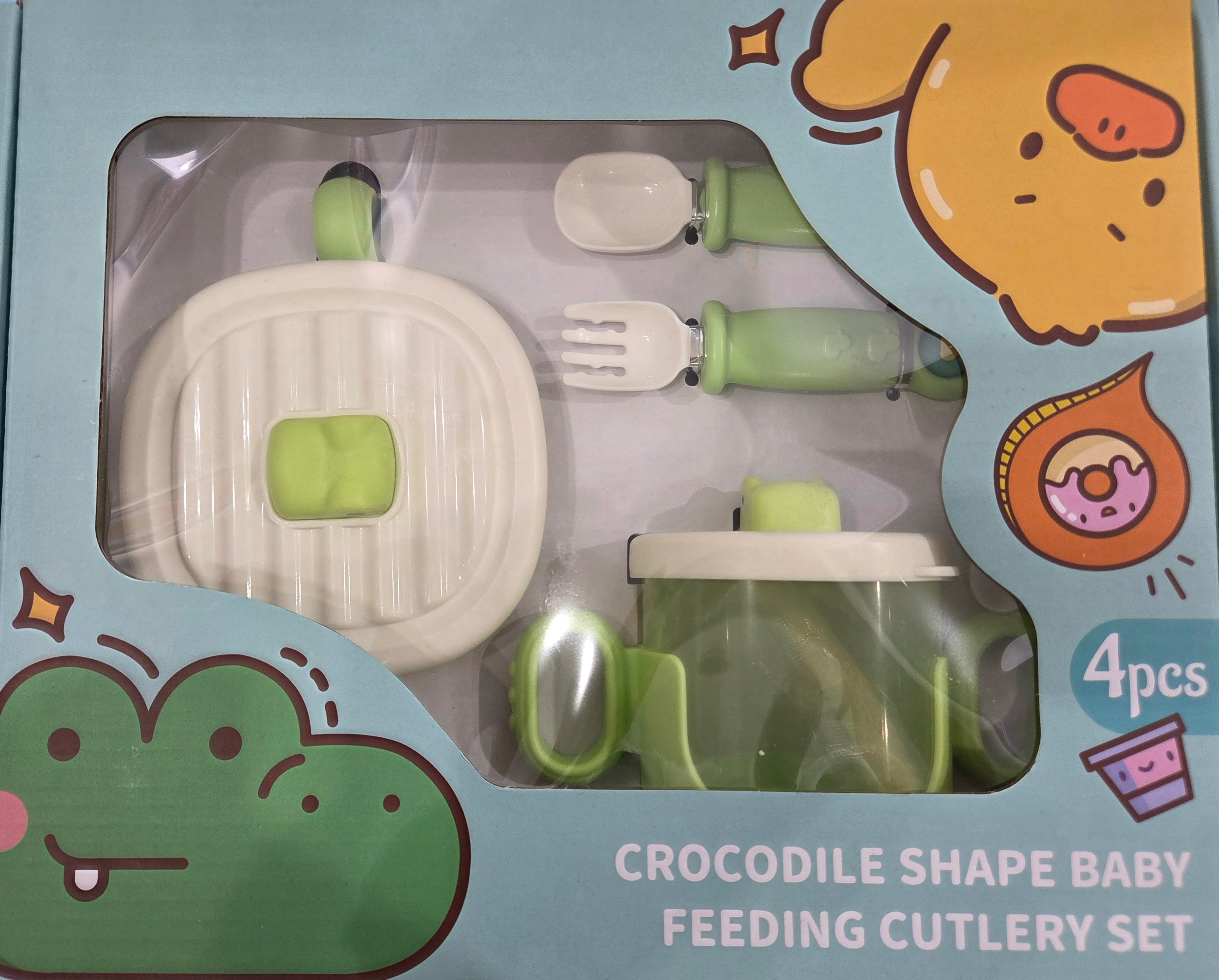 Service de table crocodile pour enfants